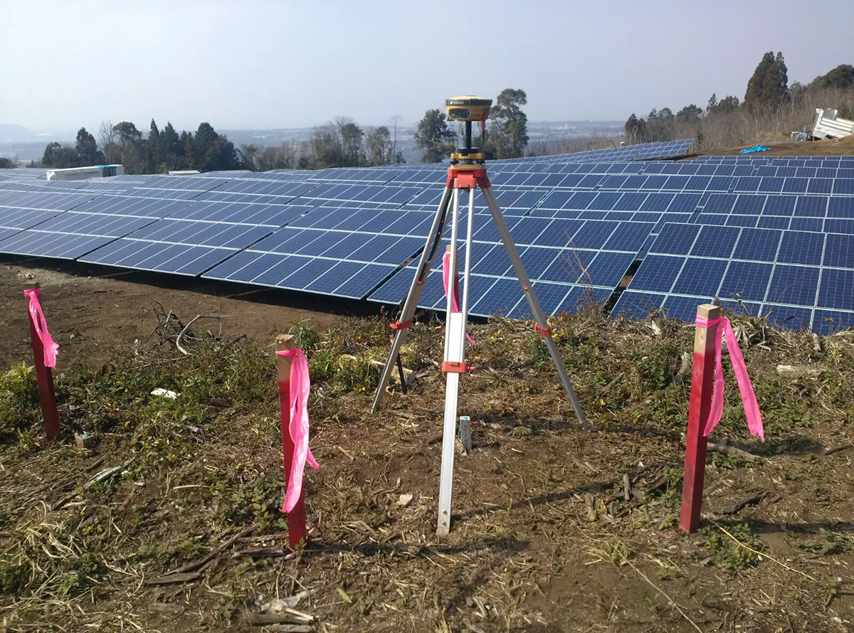 10. topografia para construccción de parque fotovoltáico en kumamoto japón