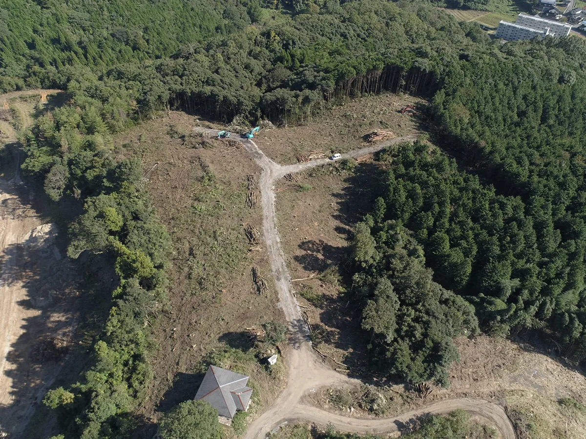 Topografía en construcción de parque fotovoltaico en Kurayoshi, Japón img 20191022 wa0014