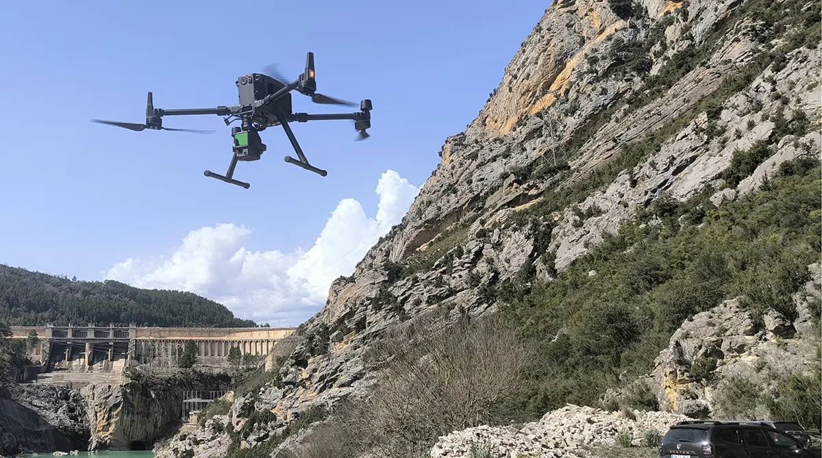 RPAS cartografía y topografía mediante vuelo lidar en barcelona